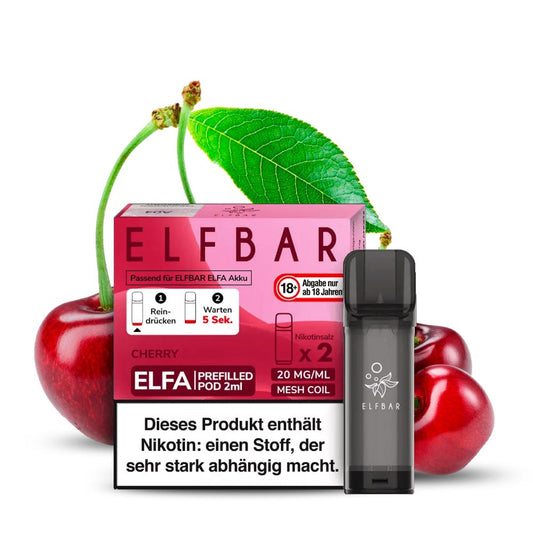 Elfbar ELFA Prefilled POD (2stk) - Cherry 20mg