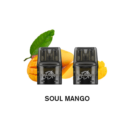 Vaal 500C Pod- Soul Mango (2er Pack) - 17mg Nikotin