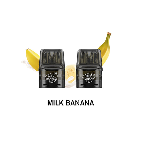 Vaal 500C Pod- Milk Banana (2er Pack) - 17mg Nikotin