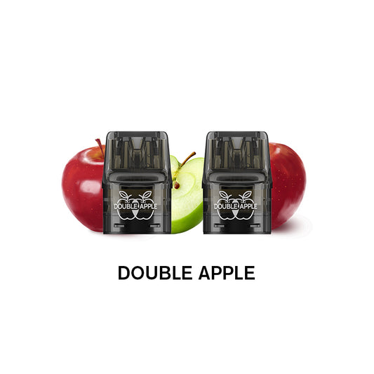 Vaal 500C Pod- Double Apple (2er Pack) - 17mg Nikotin