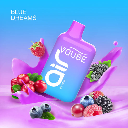 VQUBE AIR Blue Dreams 20mg - Waldfrucht Liquid