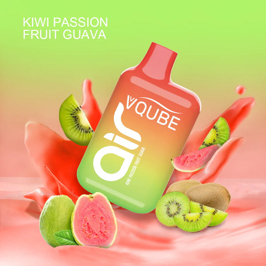 VQUBE AIR Kiwi Passion Fruit Guava 20mg - Kiwi Passionsfrucht Guave Liquid