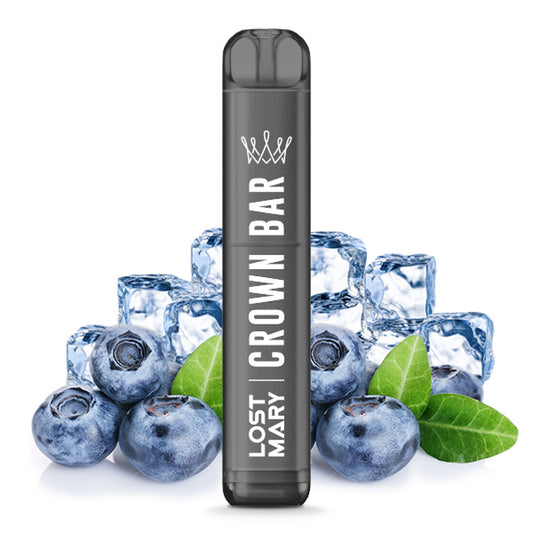 ALFAKHER Crown Bar 20mg - Blueberry Ice 600