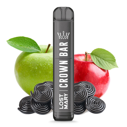 ALFAKHER Crown Bar 20mg - Double Apple (Doppelapfel) 600