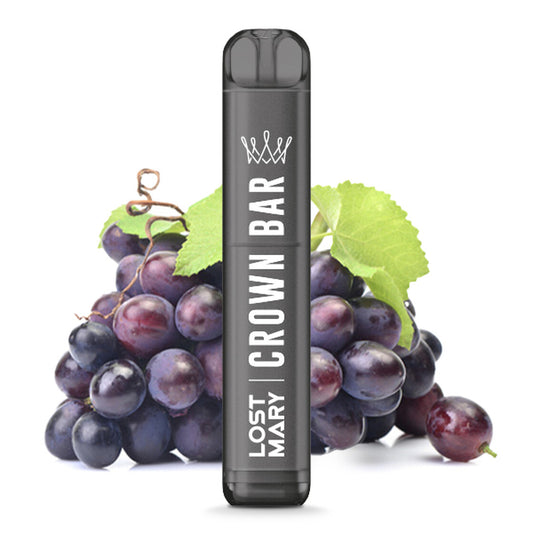 ALFAKHER Crown Bar 20mg - Grape 600