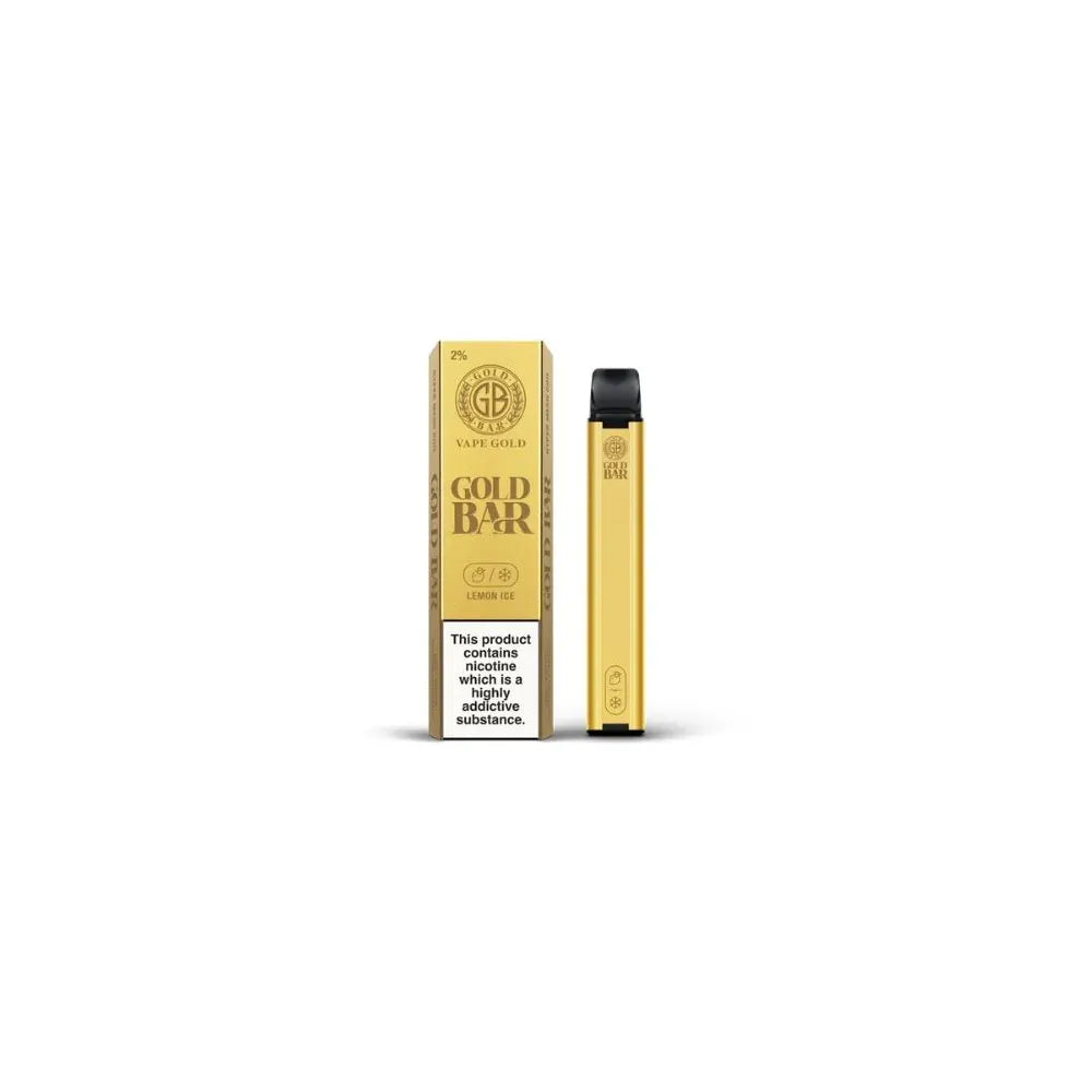 Gold Bar Einweg Vape - Lemon Ice