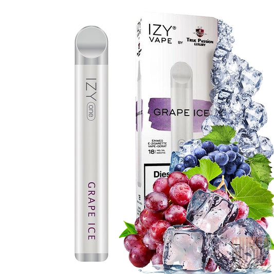 Izy Vape by True Passion - Grape Ice - Einweg E-Shisha - 600 Züge - Nikotin 18 mg
