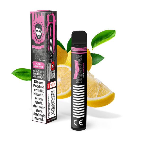 Undercover - Juicy Lemonade 20MG 600 Puffs