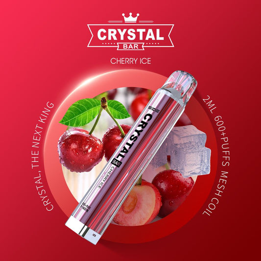 SKE Crystal Bar 600 - Cherry Ice 20mg