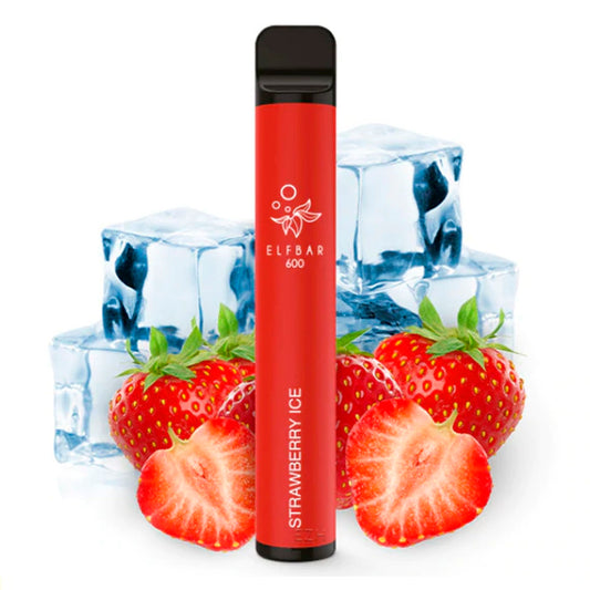 Elfbar 600 CP Einweg E-Shisha 20mg - Strawberry Ice