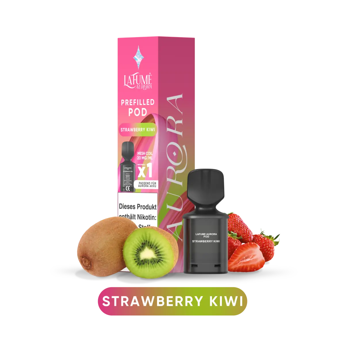 La Fume Aurora - Pod - Strawberry Kiwi